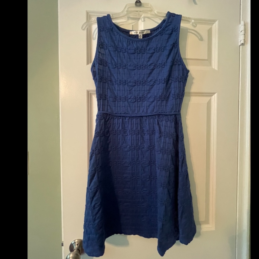 Casual Royal Blue Dress, Size XS